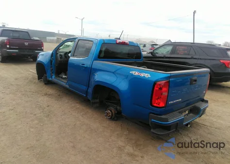 2021 Chevrolet Colorado 4Wd Short Box Wt из США, поврежденный, VIN 1GCGTBEN4M1232543